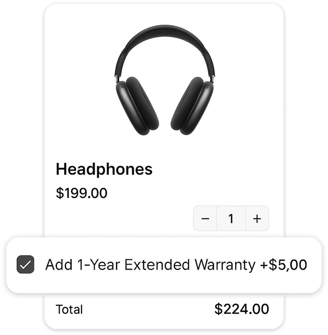 Product Protection - Extended warranty options